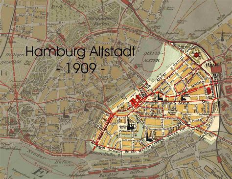 altstadt hamburg map